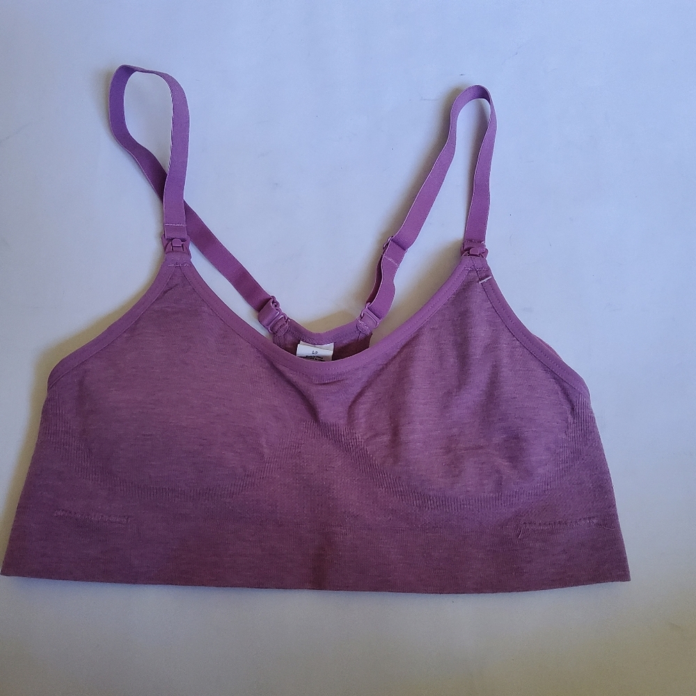 New Playtex YYCEUS Wireless Maternity Racerback Nursing Bra Size S